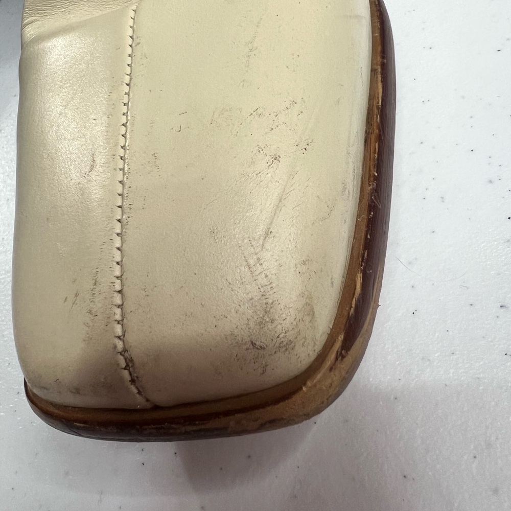 ALOHAS Cream Heeled Boots - Picture 9 of 10